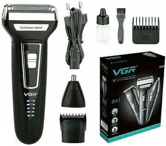 ماكينة حلاقة VGR 3 ×1  ال2 بطارية 🔋